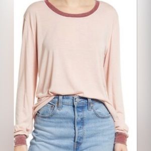 Treasure & Bond pink long sleeve 1X